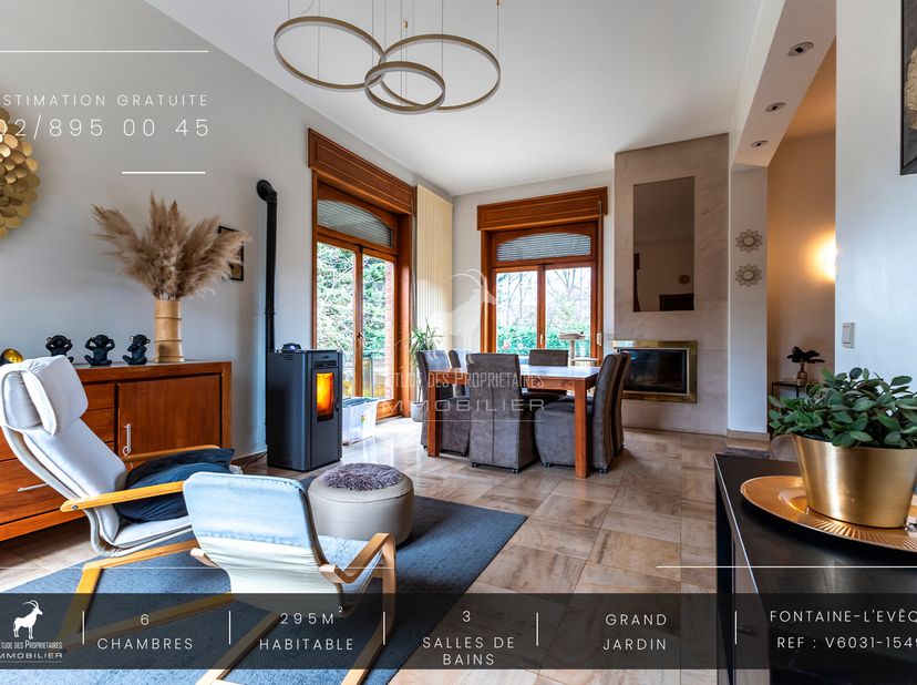 Charmant huis met 4 gevels te koop in FONTAINE-LEVEQUEReferentie van het bureau: V6031-1549*** Virtuele rondleiding: https://envisite.net/vtour/fr/ybo