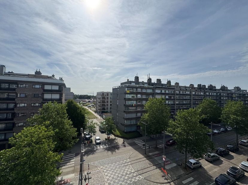 Op de vijfde verdieping van een verzorgd appartementsgebouw aan de Dascottelei bevindt zich dit ruim