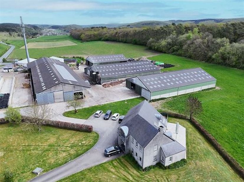 Très belle ferme laitière et viandeuse en exploitation, sise sur la Commune de Viroinval. Lensemble est composé de :&lt;br /&gt;
Un corps de logis datant de