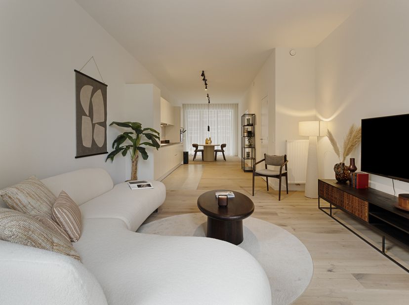 Résidence Scarlet dévoile 28 magnifiques appartements, variés de 1 à 3 chambres, offrant des espaces de vie spacieux, une lumière naturelle abondante