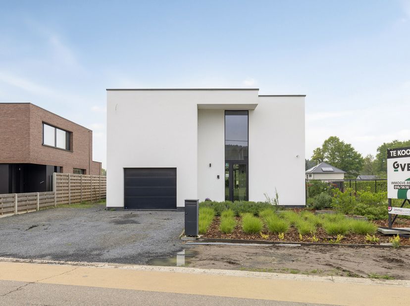 Découvrez cette villa où confort, luxe et efficacité énergétique se conjuguent parfaitement. Située sur un terrain de 1037 m² à Langdorp, elle vous ga