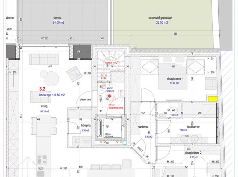 ‘DE VOORBURG’ - Stijlvol wonen op een toplocatie in Laakdal&lt;br /&gt;
&lt;br /&gt;
PENTHOUSE 3.2&lt;br /&gt;
Ruim penthouse in het hartje van Laakdal&lt;br /&gt;
Indeling (