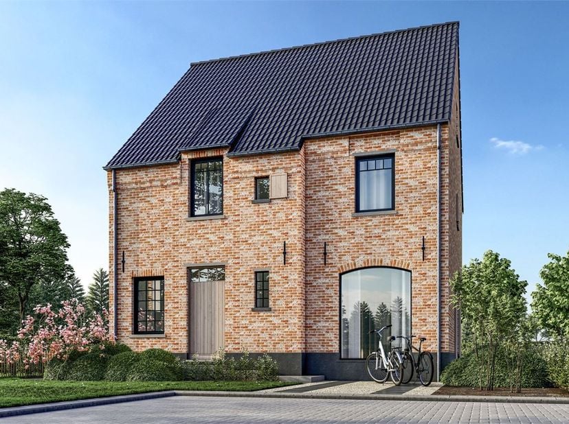 Nog te bouwen landelijke, open nieuwbouwwoning gelegen in een rustige, doodlopende verkaveling te Beerzel (Putte). Gelegen op wandelafstand van het ce