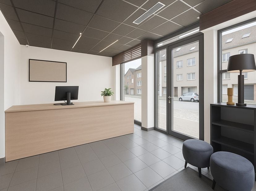 Dit handelspand (wellness op heden) met woonst en privé-parking geniet van een uiterst commerciële ligging langs de Meensesteenweg te Roeselare. De be