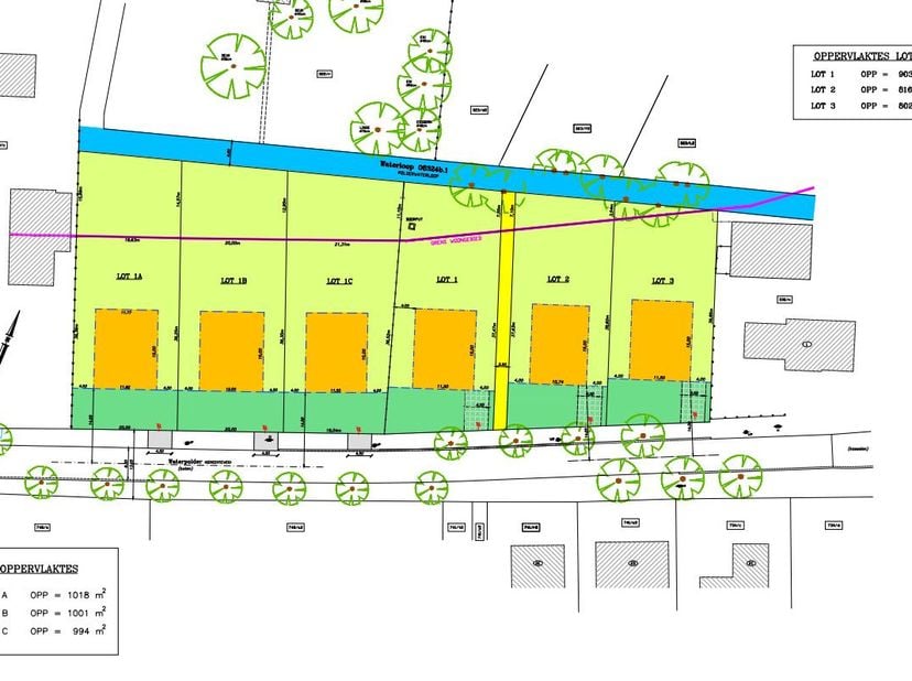 Kleinschalige verkaveling te koop in het rustige en landelijke Middelburg.&lt;br /&gt;
&lt;br /&gt;
De verkaveling is goed en rustig gelegen te Middelburg (Maldeg