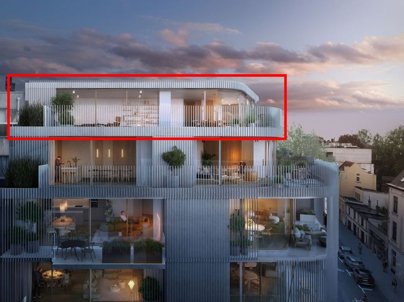 Penthouse te koop vlakbij Louizalaan&lt;br /&gt;
&lt;br /&gt;
Beleef het ultieme wooncomfort in deze exclusieve penthouse van 199 m², gelegen op de bovenste verdi