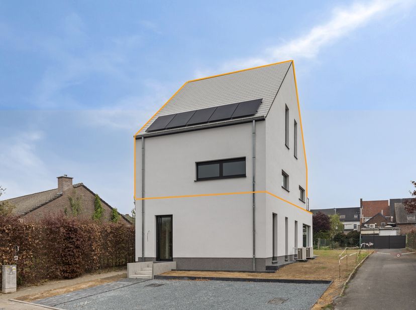 GALMAARDEN  Nieuwbouw duplex appartement met ruim terras in het centrumIn het hart van Galmaarden, op een rustige en centrale ligging, bevindt zich di