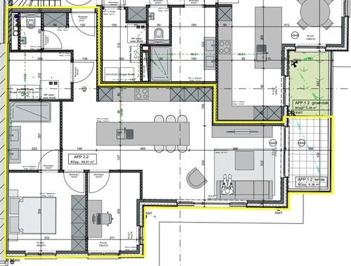                                         Appartement te koop in Wetteren, € 316.789
