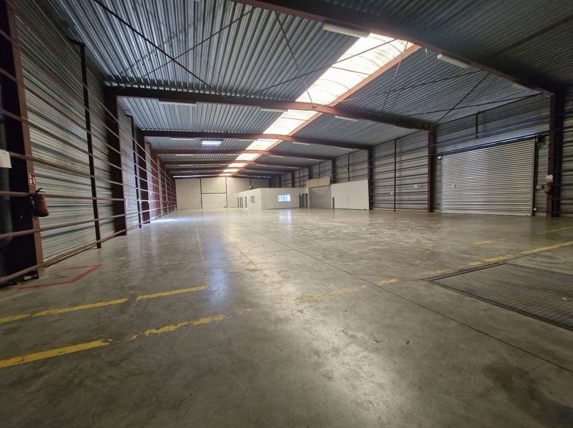 Gelegen in de zuidelijke KMO-zone van Nijvel, met directe toegang tot de belangrijkste autosnelwegen, biedt dit magazijn van ± 850 m² een vrije hoogte