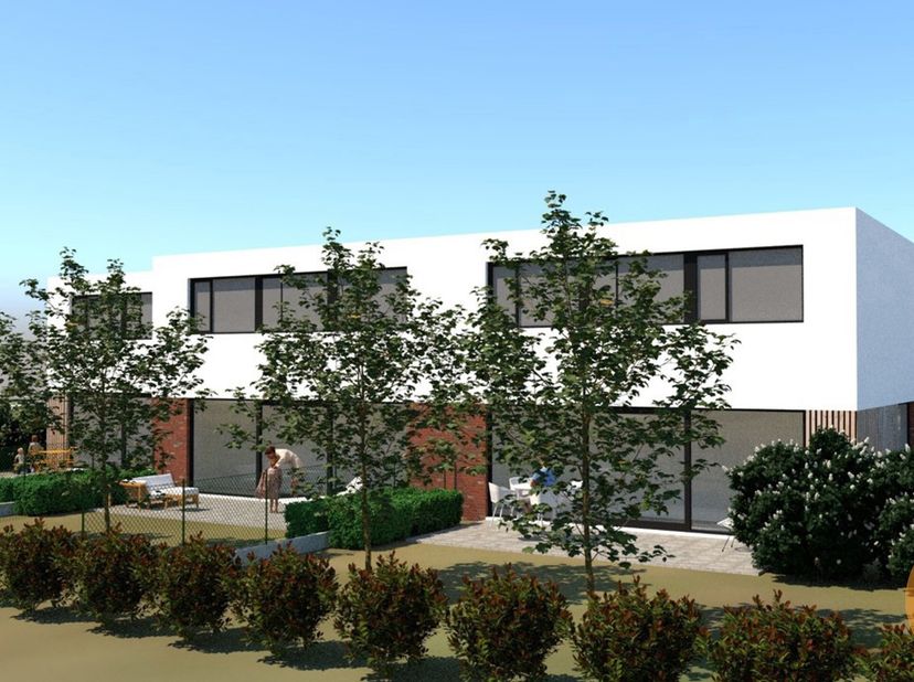 DENDERHOUTEM - Deze prachtige nieuwbouwwoning (halfopen) kunt u vinden in een rustige straat nabij de dorpskern van het mooie Denderhoutem.&lt;br /&gt;
Deze