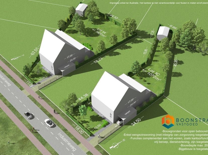Op een gegeerde locatie in Tessenderlo-Ham bevindt zich deze ruime bouwgrond van 1070 m², geschikt voor een open bebouwing. De ligging combineert rust