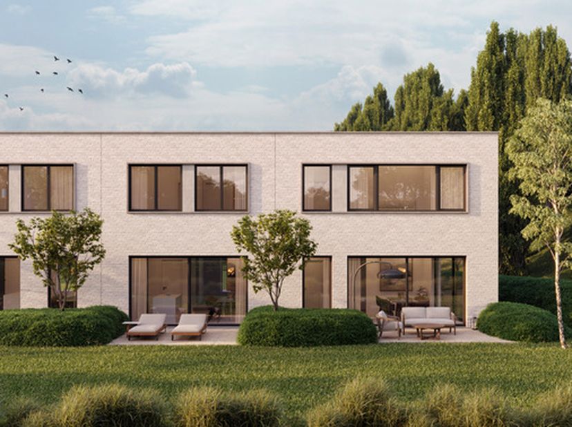 Project The Leaf biedt naast 11 appartementen ook 3 energiezuinige nieuwbouwwoningen aan in het centrum van Mortsel.&lt;br /&gt;
&lt;br /&gt;
Elk van deze woninge