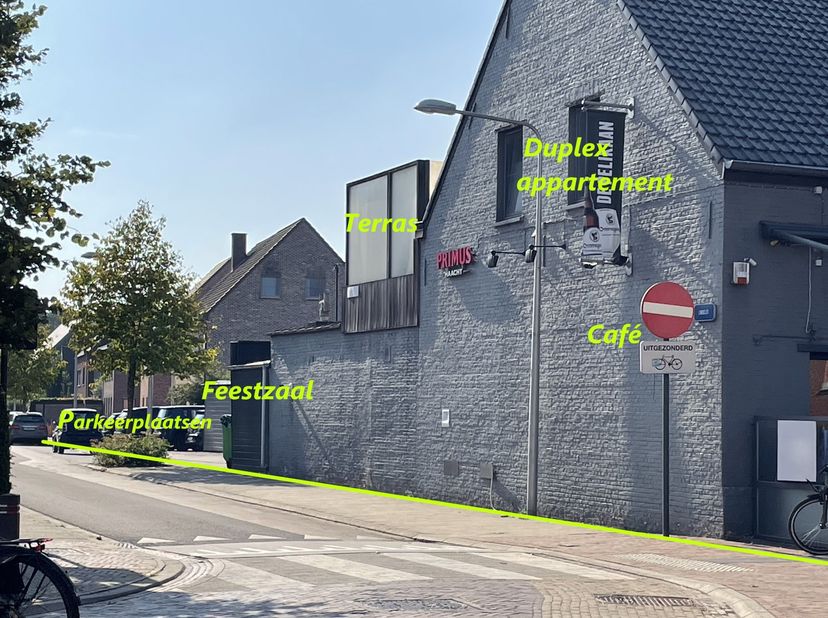 Dit uniek investeringspand biedt u vaste inkomsten tot 2034 ! Het onroerend goed bestaat uit een handelspand (goed draaiend volkscafé met biljardplaat
