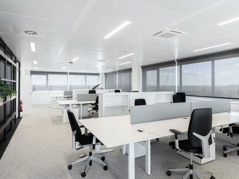 Axis Parc | Prachtig kantoorgebouw volledig gerenoveerd | 4 verdiepingen beschikbaar (Begane grond = 565m², 1e = 590m², 2e = 590m² &amp; 3e = 590 m²) | Ho