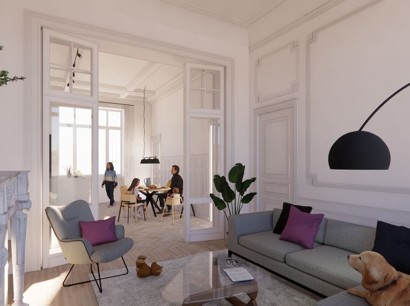 Meymo est un projet de rénovation prestigieux qui fait revivre un bâtiment douanier historique datant de 1906, situé près de Thurn &amp; Taxis, de la gare