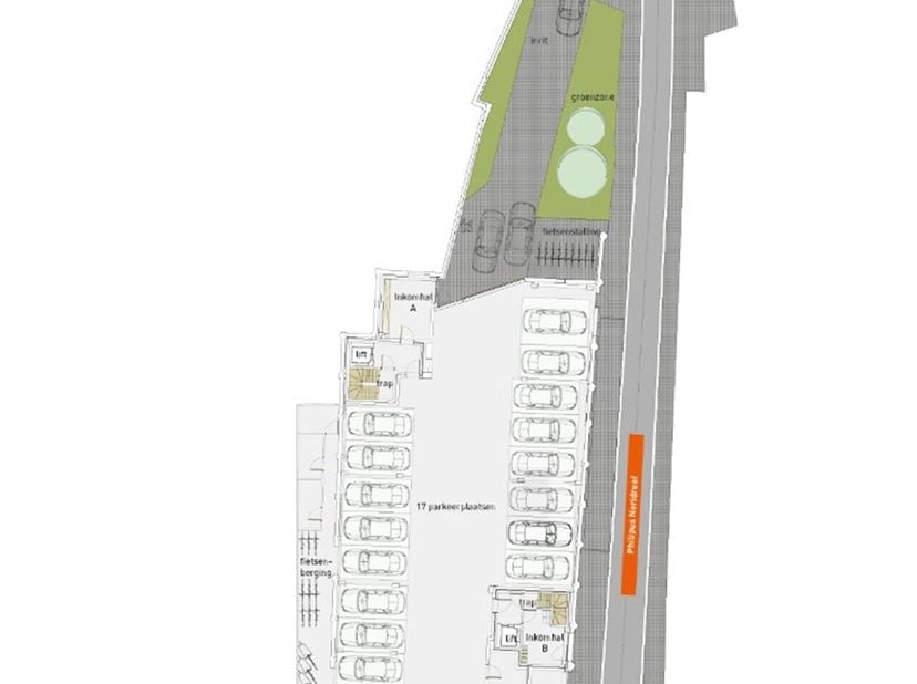 Op zoek naar een staanplaats in het centrum van Sint-Niklaas? In een karakteristiek gebouw in de Ankerstraat, vroeger nog gekend als cinema, komen er
