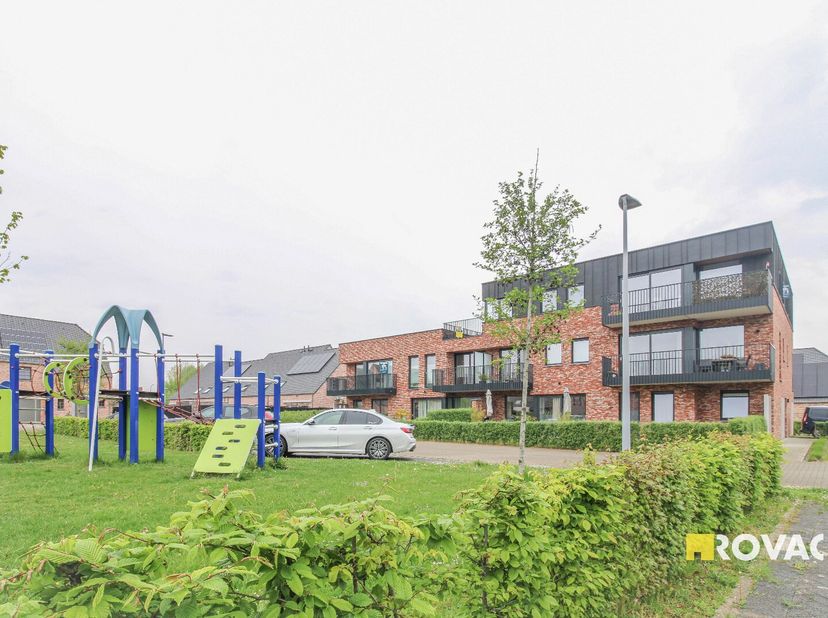 Energiezuinig en instrapklaar appartement op de 2de verdieping (100,22 m²) met tegelijk een groen karakter in woonproject De Korenbloem bestaande uit