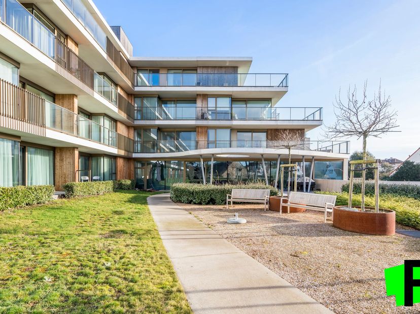 Cet nouvel appartement de services dans la Résidence &#039;t Zout est situé à seulement 100m de la plage et de la mer, et à distance de marche des transpor