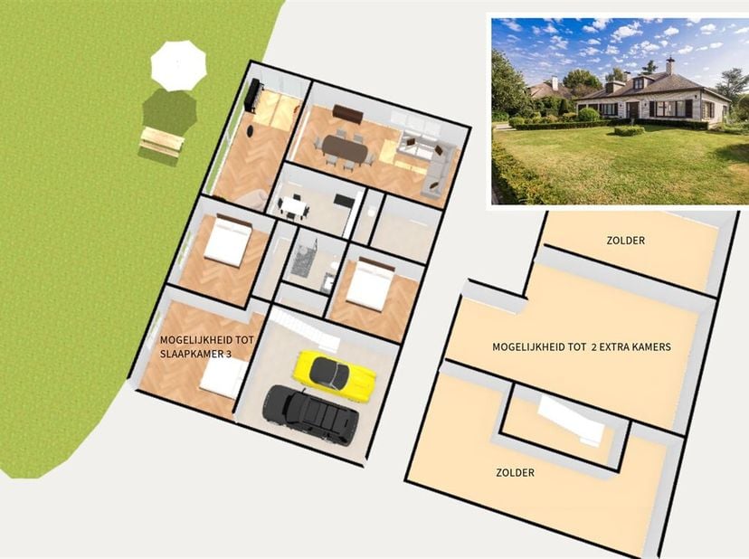Cette magnifique villa, construite en 1986, allie confort, espace et intimité et offre une surface habitable généreuse de 318 m².&lt;br /&gt;
Dès l&#039;entrée,