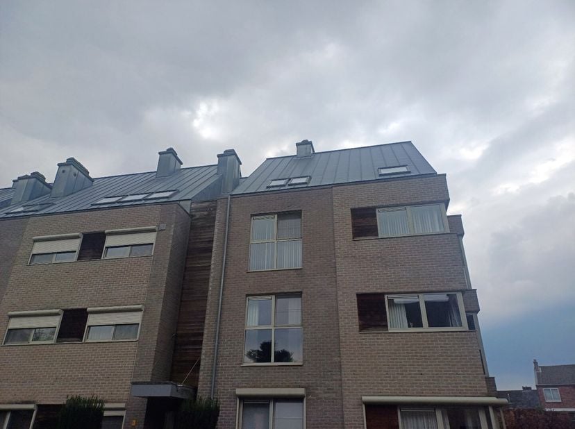 Dit energiezuinig appartement is gelegen in het centrum van (Over)Pelt. Het appartement bestaat uit een inkomhal, toilet, woonkamer, keukenhoek, badka