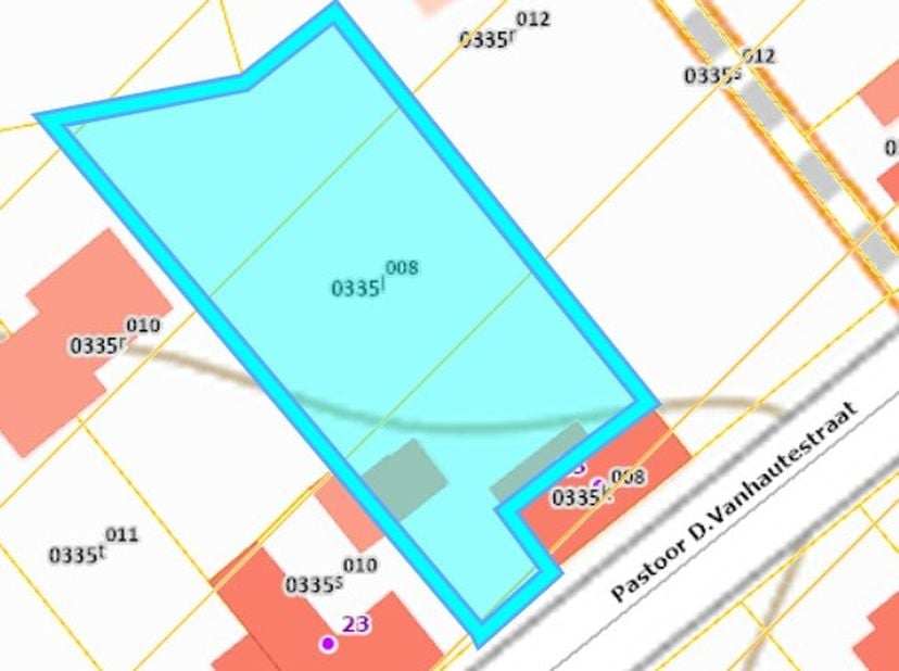 Te renoveren of af te breken woning op +/- 1540m²&lt;br /&gt;
&lt;br /&gt;
Ligging: Pastoor D. Vanhautestraat Edewalle (Kortemark)
