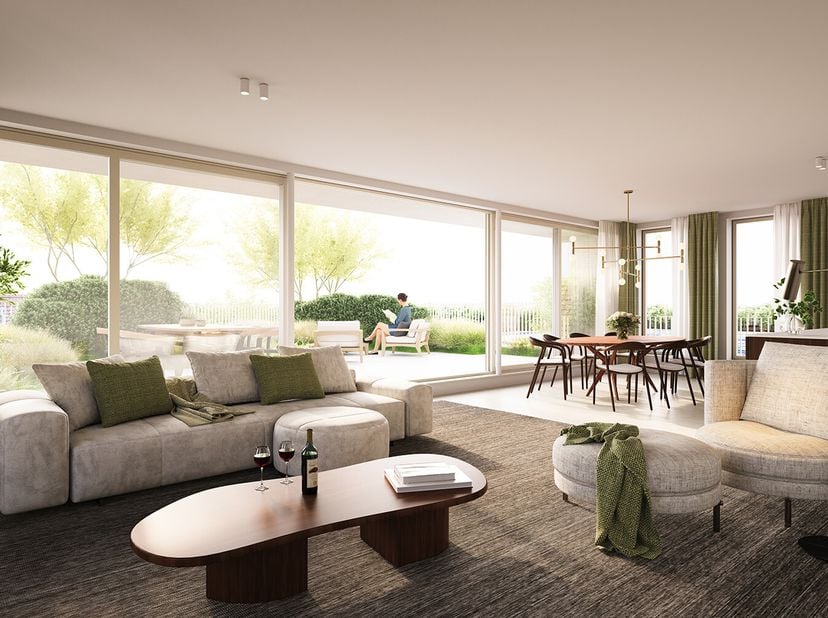 In het hart van het charmante Astene, op een steenworp van de Leie, biedt Villa dAstene een unieke woonervaring. Dit exclusieve tuinappartement combin