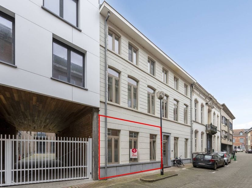 Cet appartement au rez-de-chaussée est situé dans une rue latérale du marché de Zottegem, à quelques pas des commerces, de la gare et des écoles. &lt;br