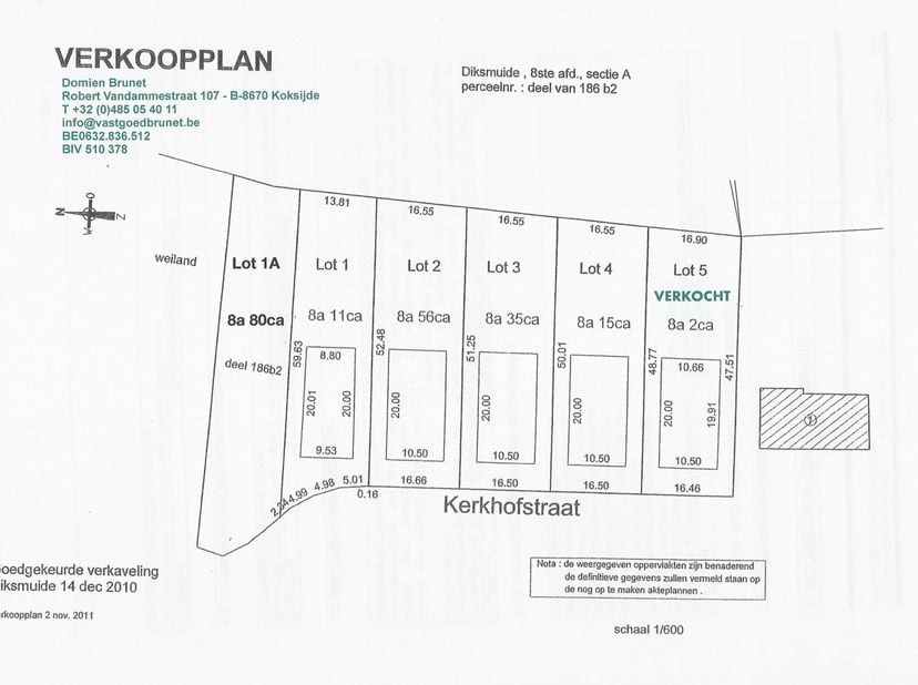 Te Koop: Prachtige Bouwpercelen in Diksmuide&lt;br /&gt;
Gelegen in de rustige en groene omgeving van Diksmuide, bieden wij diverse bouwpercelen aan in sect