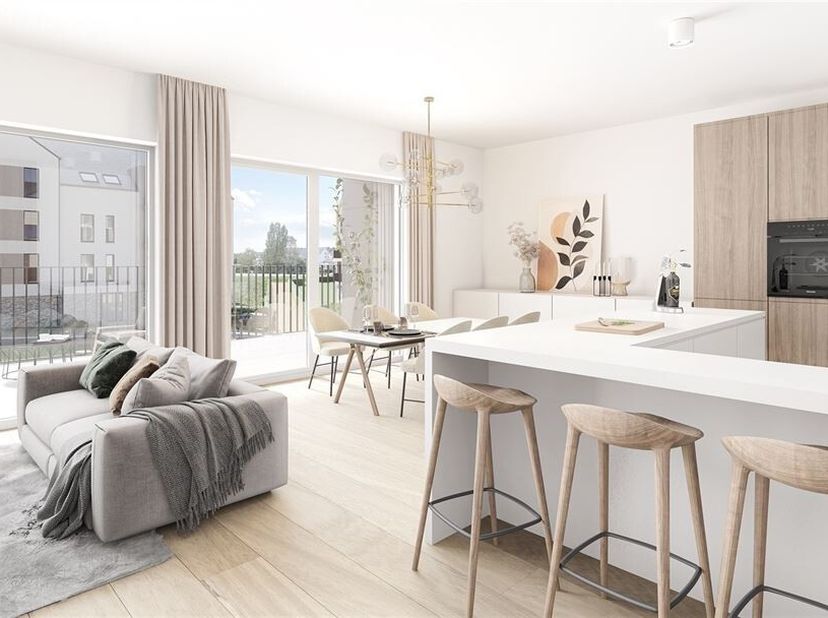 Dans un tout nouveau quartier à mobilité douce, à deux pas du centre-ville d&#039;Arlon, W Immobilière vous propose ce nouveau projet constitué de 92 appar