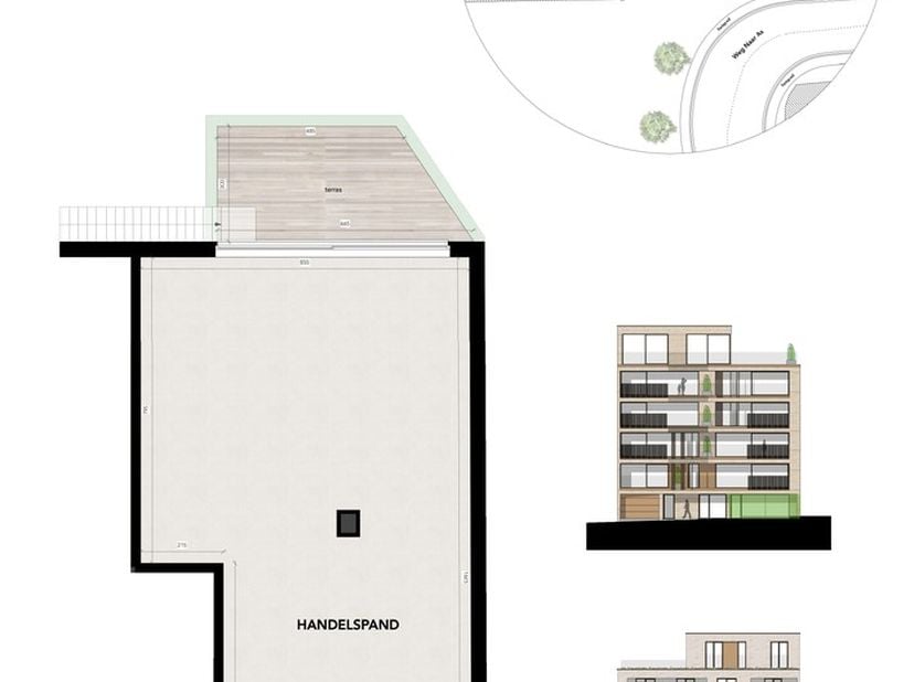 Ben je op zoek naar een uitzonderlijke locatie voor jouw zaak? Dit kleinschalige en exclusieve nieuwbouwproject, gelegen aan de Weg naar As 33-35, bie