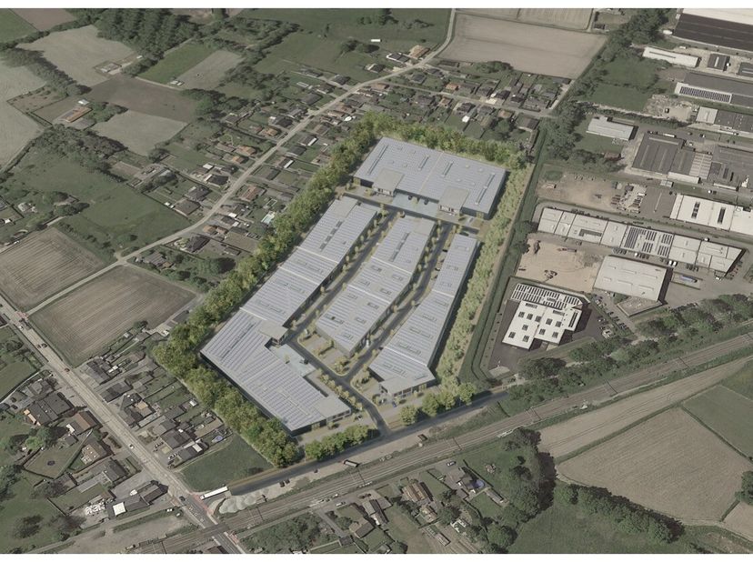 Le site Langveld à Heist-op-den-Berg est un projet durable visant à étendre le parc industriel B. De nouvelles unités PME seront installées sur une su