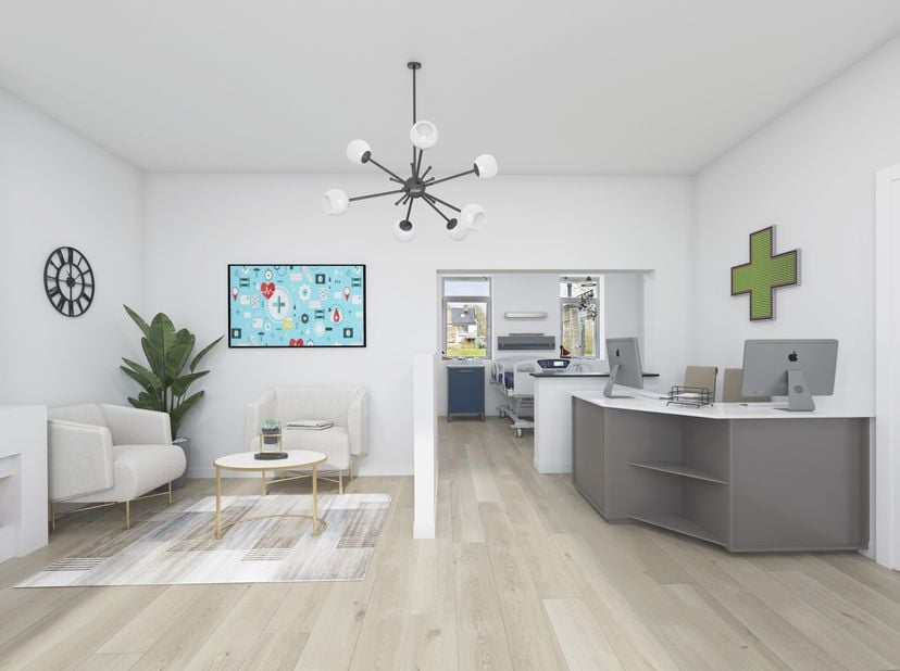 RECHERCHÉ BUREAU OU PRATIQUE avec résidence ?? Ou un immeuble de rapport ??Heureux de pouvoir vous proposer cette maison très spacieuse en plein centr