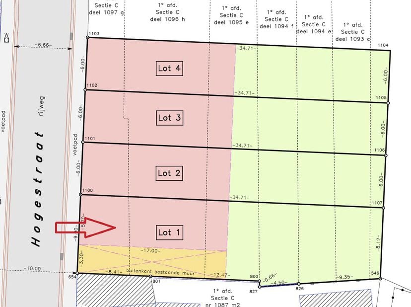 Terrain à vendre
                    à 2300 Turnhout