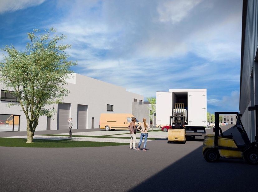 500m² magazijn met parking&lt;br /&gt;
Ligging: op bedrijvensite, gelegen aan de Wiedauwkaai in Gent (voorhaven). De site is vlot bereikbaar met de wagen vi