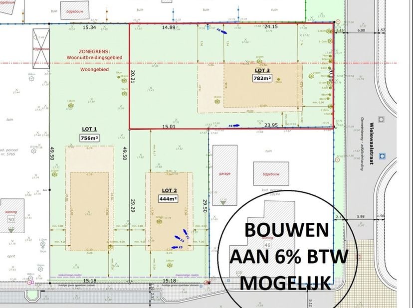 Terrain à vendre
                    à 8210 Veldegem