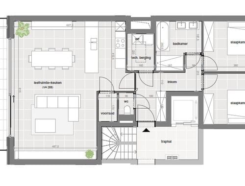                                         Appartement te koop in Kuurne, € 469.000
