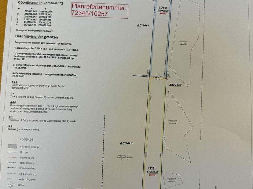 Terrain à vendre
                    à 3920 Lommel