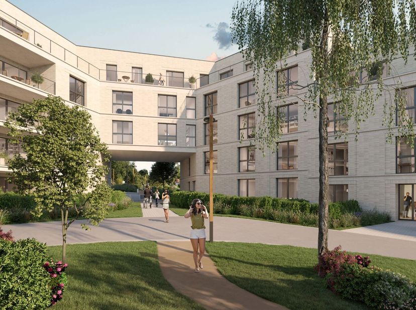 Het nieuwe appartementenproject &quot;Les Promenades d&#039;Uccle&quot; wordt aangevuld met dit prachtig atypische nieuwe gebouw &quot;CANOPEE.&quot; Victoire biedt u:Dit prac