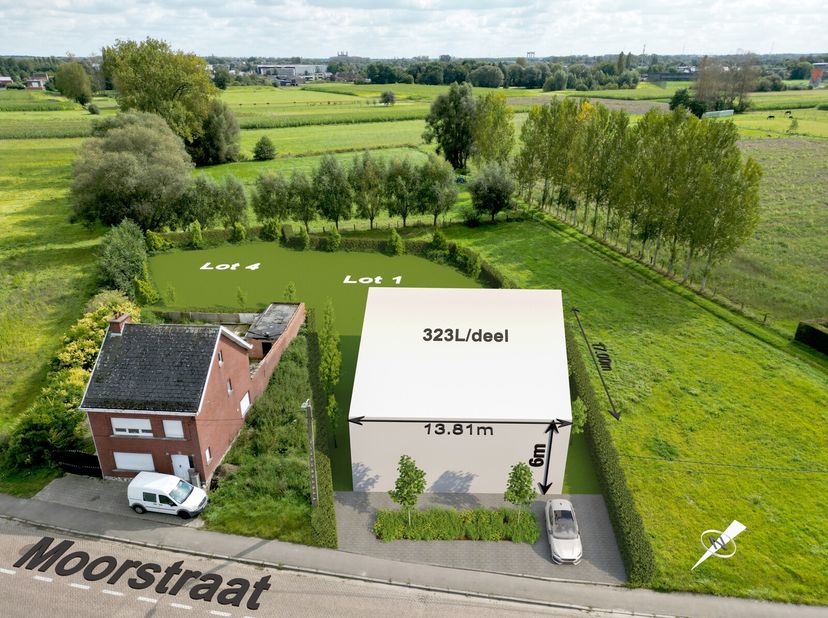 Terrain à vendre
                    à 2870 Puurs