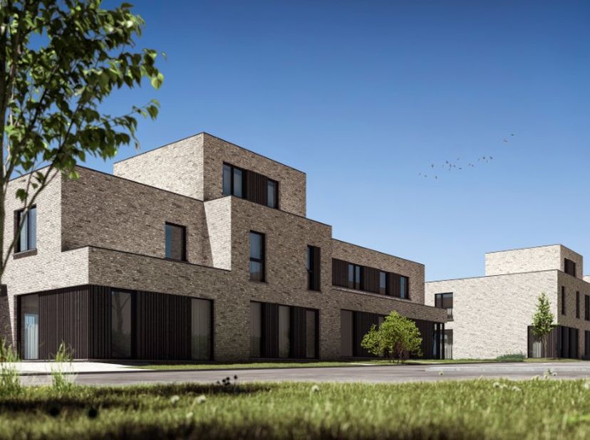 Moderne halfopen nieuwbouwwoning op 263m2 in een nieuwe kindvriendelijke verkaveling in het centrum van Herzele. Het project bestaat uit 32 nieuwbouww