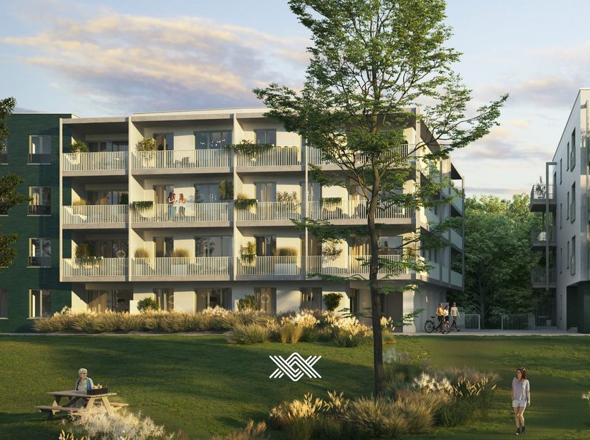 Bloei is een duurzaam doch betaalbaar nieuwbouwproject ingeplant in een groene omgeving tussen het Vossenbos en een nieuw park, ideaal voor jonge star
