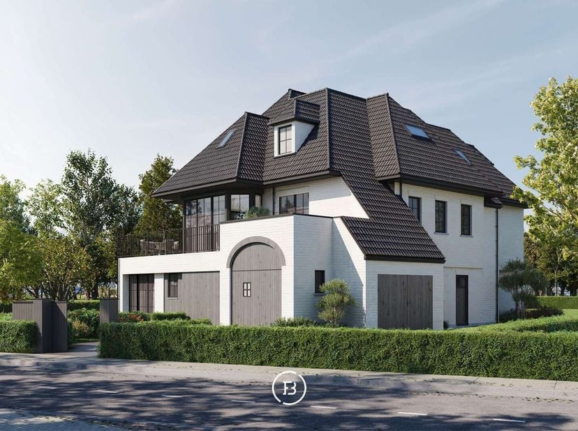 Dit luxueuze duplexappartement is gelegen in een kleinschalige residentie &quot;Le Grand Pauvre&quot; met slechts twee exclusieve wooneenheden. Dankzij de uniek