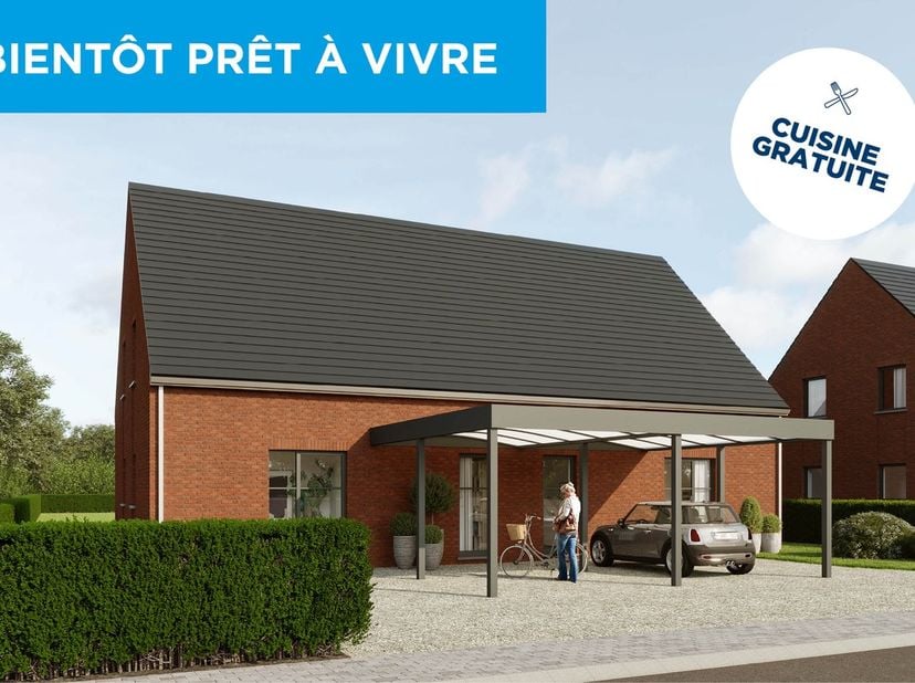 Découvrez ces nouvelles maisons au style moderne à Saint-Léger (Estaimpuis). Complètement finies et prêtes à emménager !&lt;br /&gt;
&lt;br /&gt;
	-E45&lt;br /&gt;
	-Gr