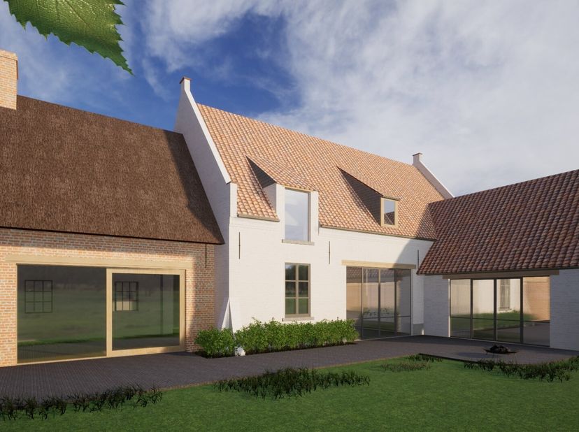 Geniet van de rust en sereniteit van het platteland op deze prachtige locatie. Aan het einde van een doodlopende straat bevindt zich een stuk bouwgron