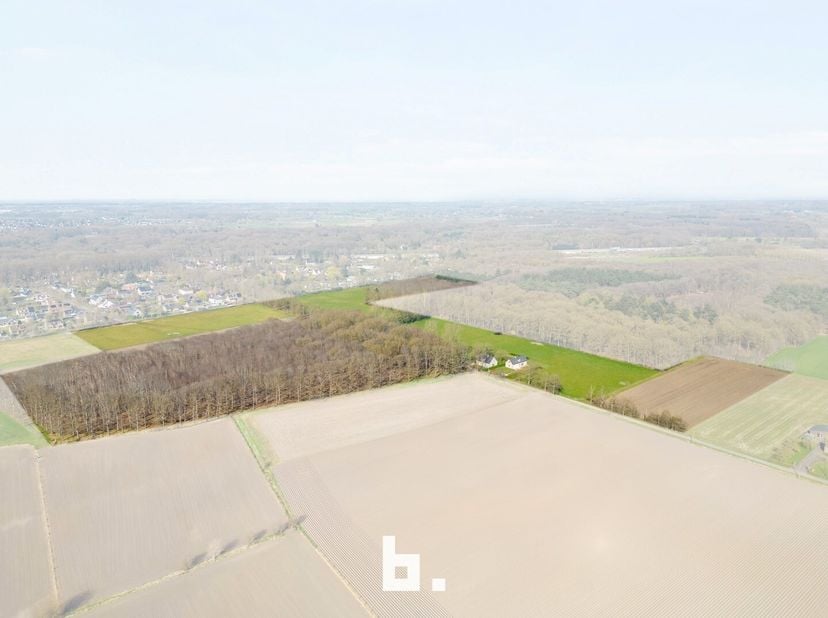 In het hart van het groen, te midden van een oase van rust, bieden wij u deze unieke eigendom aan: een karaktervolle woning met drie slaapkamers (bouw