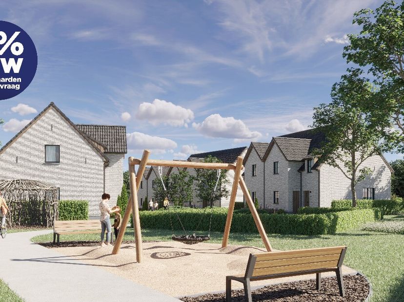 Energiezuinig nieuwbouwwoning in Mollem (lot 30 ) . Deze tijdloze nieuwbouwwoning maakt deel uit van het exclusieve woonproject Winhof in Mollem (Asse