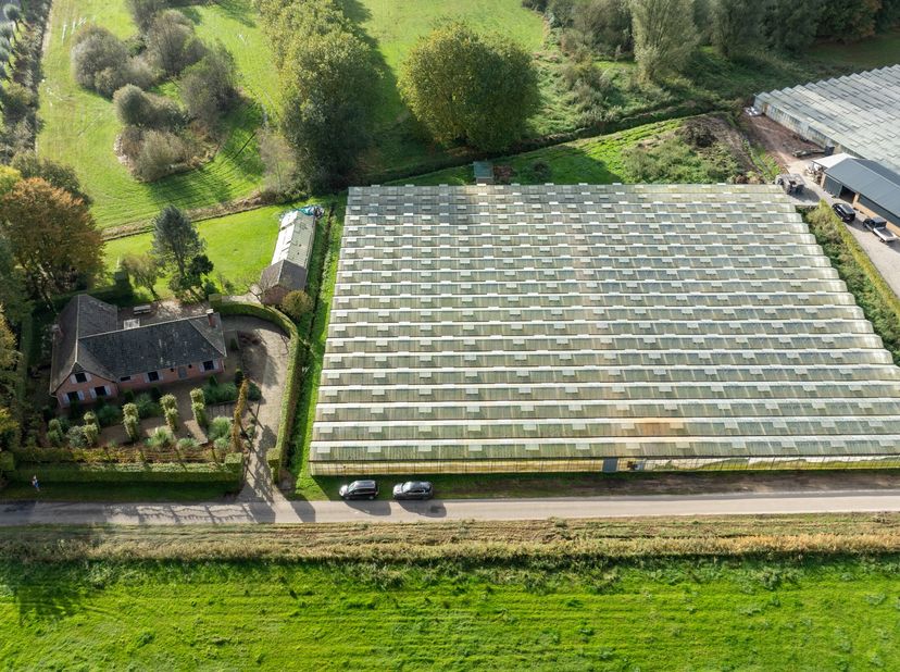 Vrijstaande woning gelegen in een landelijke omgeving te Meerle, vlakbij de Nederlandse grens, op een zuidwest georiënteerd perceel van ca. 9.756 m².