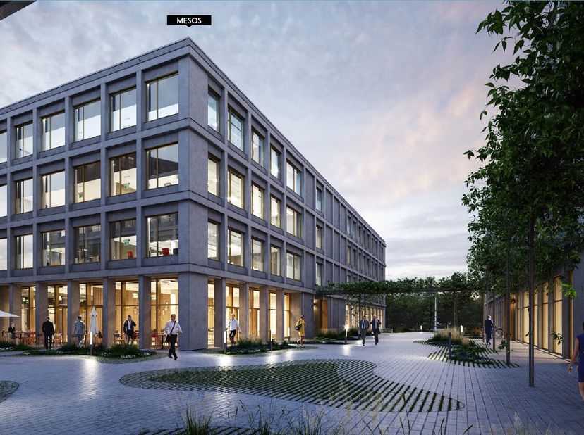 Er wordt een nieuw duurzaam kantoorconcept ATMOS ontwikkeld op The Loop vlakbij Gent. Er worden vijf nieuwbouw kantoorgebouw opgetrokken waarvan 3 ver
