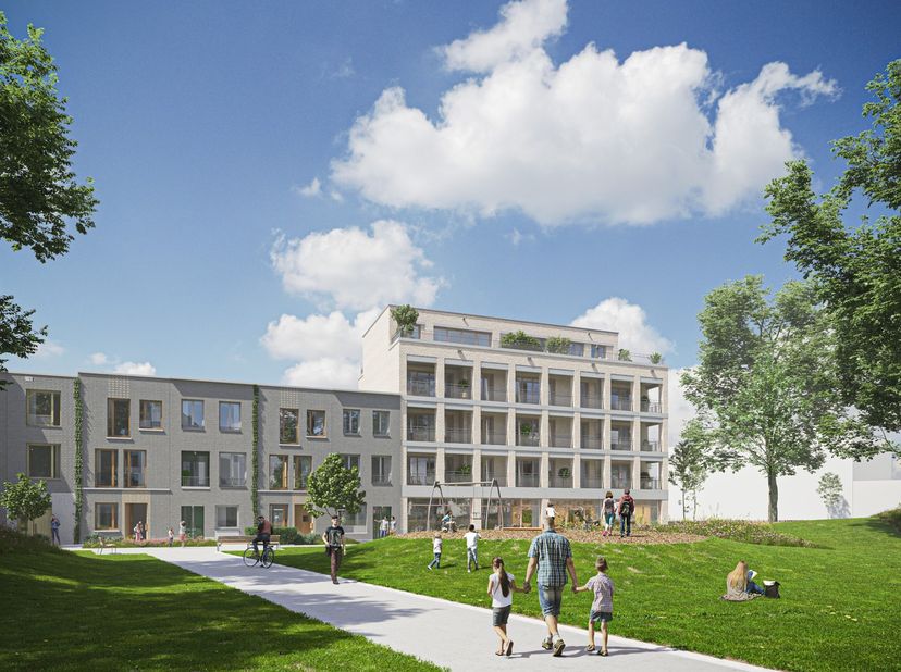 La Résidence ROMAIN, située dans le quartier animé de Tondelier, incarne un luxe contemporain inégalé. La façade principale donnant sur la place Koen