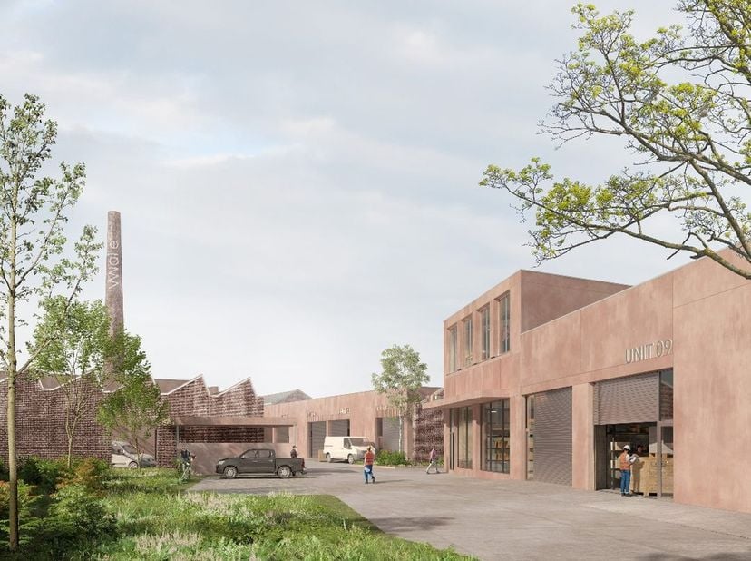 Ten zuide van de binnenstad Kortrijk, tussen het ei en de Doorniksewijk, bevindt zich project &quot;Walle&quot;. Op de oude site van een tapijtenweverij werden